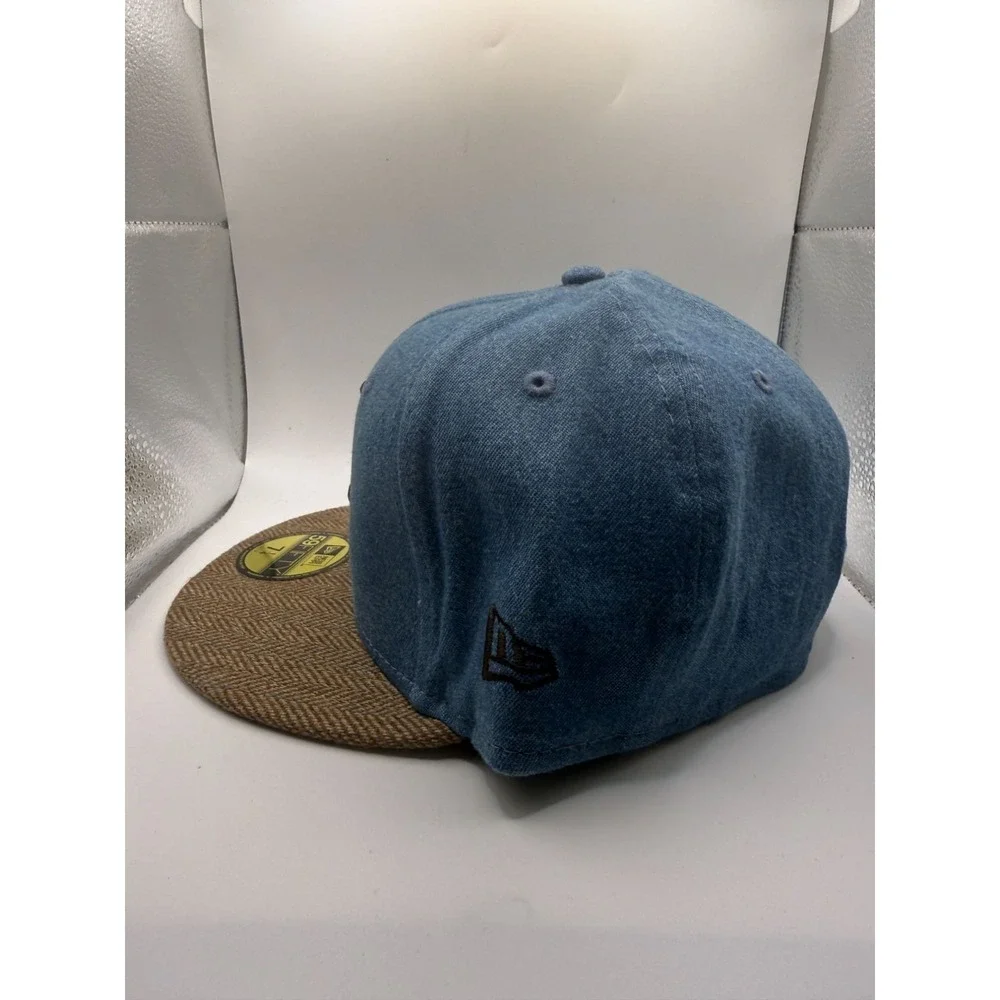 New Era‎ 59Fifty Chicago White Sox Denim & Herringbone Fitted Hat 7 1/4
